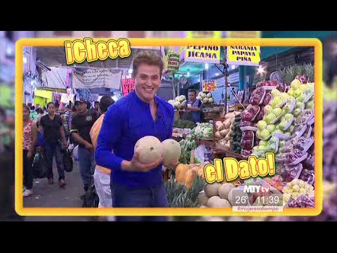 ¡Checa el dato! como escoger un melón