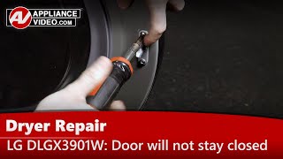 LG Dryer Repair: Door Will Not Stay Closed - Door Strike - Troubleshooting & Diagnostics