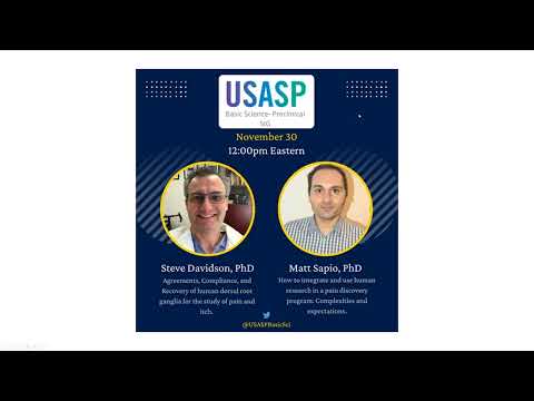 Strategies to Leverage Human Tissue in the Study of Pain and Analgesia | AnaBios Webinar