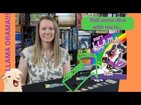 Don't L.L.A.M.A. Dice | Roll the Dice, Discard Your Cards, Avoid LLAMA DRAMA!