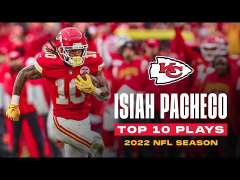Top 10 Isiah Pacheco Plays from the 2022 NFL Season | Kansas City Chiefs