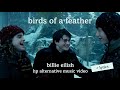 Harry Ron And Hermione Birds Of A Feather Harry Potter Billie Eilish Music Video WITH LYRICS