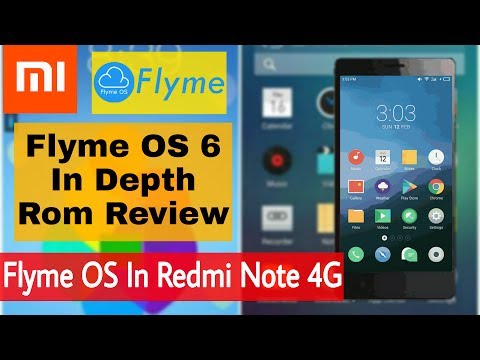 Flyme OS 6 In Depth Rom Review In Redmi Note 4G- Hindi Video
