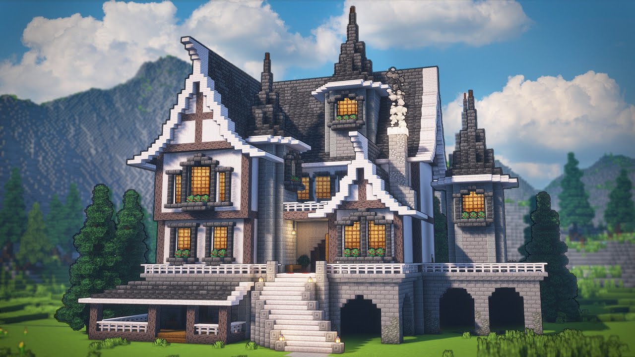 Pale Oak Mansion | Minecraft Tutorial