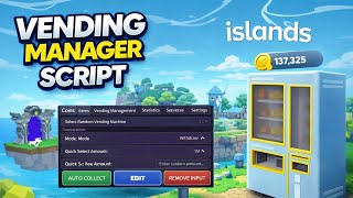 Roblox Islands Vending Manager Script