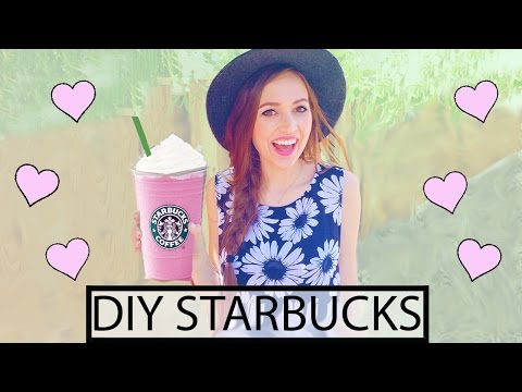 DIY Starbucks Drinks: Cotton Candy Frappuccino, Nutella + MORE! Video