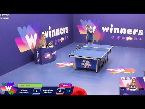 WINners CUP table 2  14.10  Liman Aleksandr - Kolomiets Vladimir 13:45