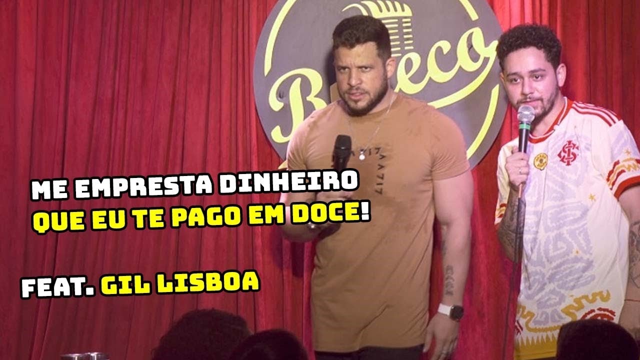 AGIOTA NA PLATEIA PARTE 2 - FEAT GIO LISBOA- FLAVIO ANDRADDE - STAND UP COMEDY