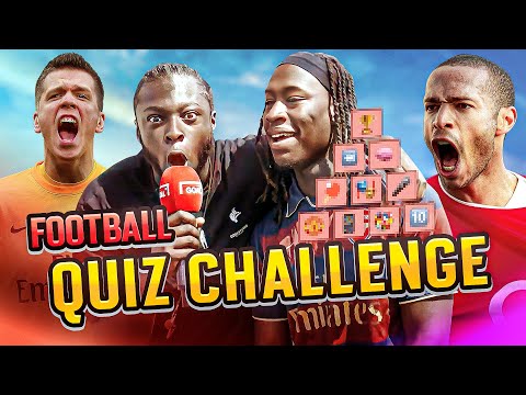 FAN CHALLENGE: ARSENAL fans STRUGGLE on the PYRAMID FOOTBALL QUIZ 😰
