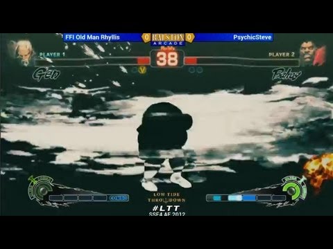 LTT:  Old Man Rhyllis vs Psychic Steve (SSF4:AE 2012 Winner's Finals)