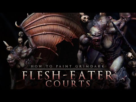 New to Grimdark? Start Here || Painting Flesh-Eater Courts in the Grimdark Style
