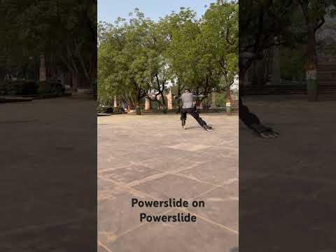 Powerslide day🛼                      #inlineskates #inlineskating #patina #rollerblading powerslide