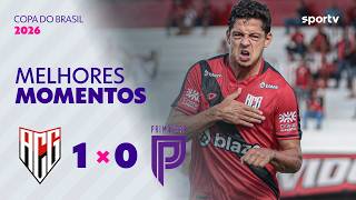 ATLÉTICO-GO 1 X 0 PRIMAVERA-MT | MELHORES MOMENTOS | SEGUNDA FASE COPA DO BRASIL 2026 | sportv