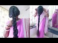 ASMR Front Hair Braid | Abstract Hairstyle | Elephant Trunk Style Hair Braid | Hair Braid Over Face.