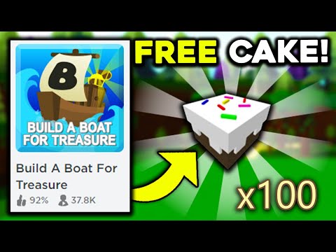 , title : 'Claim FREE CAKES!! (tutorial) | Build a boat for Treasure ROBLOX'