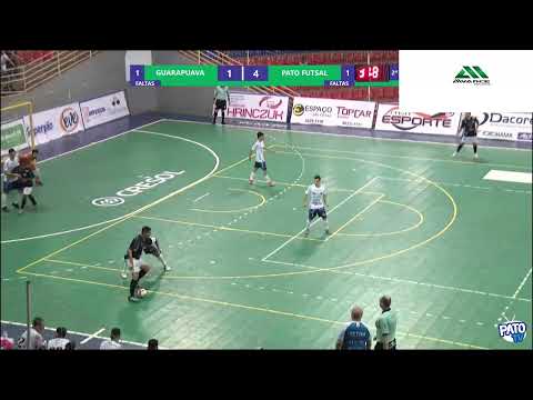CAD X PATO FUTSAL - AO VIVO - LIGA FUTSAL PARANÁ
