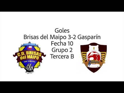 Goles Brisas del Maipo 3-2 Gasparin Fecha 10 Grupo 2 Tercera B