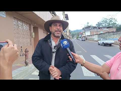 prefecto de Loja, visita Calvas.