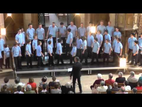 Singknaben der St. Ursenkathedrale Solothurn: Joshua Fought the Battle of Jericho, EJCF Basel 2016