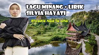 Download lagu LIRIK LAGU MINANG SILVIA HAYATI || PITIH BANYAK SAMBA TAK LAMAK mp3 Download lagu LIRIK LAGU MINANG SILVIA HAYATI || PITIH BANYAK SAMBA TAK LAMAK mp3