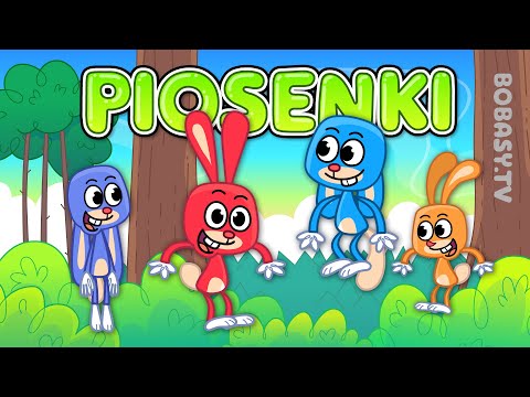 Skaczemy Jak Zające - Piosenki dla Dzieci Do Zabawy - BOBASY TV