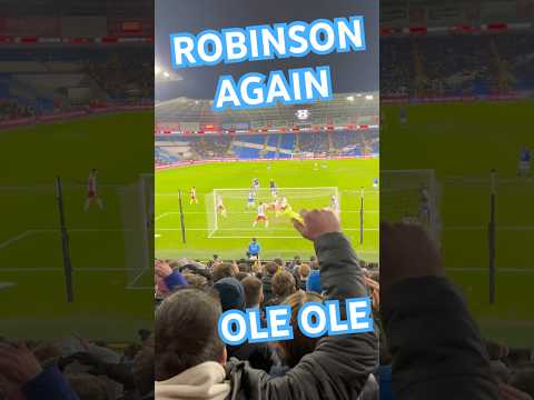 Calum Robinson goal. Cardiff City 2 Stevenage 1 #cardiffcity #eflgoals #bluebirds