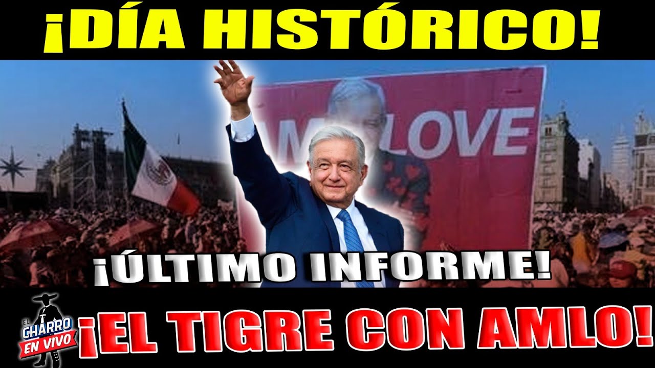 DESDE EL ZOCALO!! ULTIMO INFORME DE AMLO; ASEIS AÑOS DE LA VICTORIA. AMLO SE DESPIDE. EN VIVO.