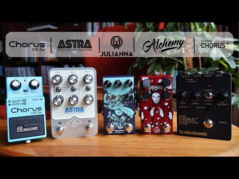 The Ultimate Chorus Pedal Shootout & Comparison.