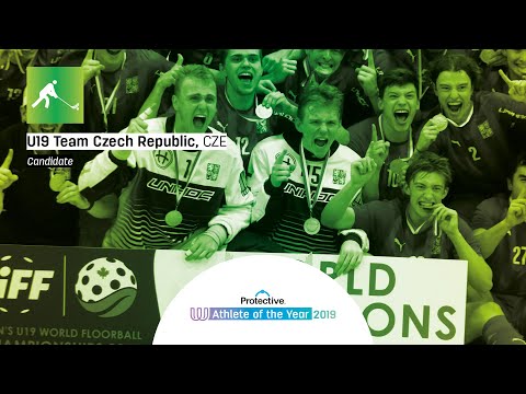 Czech U19 Team - Floorball Candidate for the Athlete of the Year 2019 - The World Games