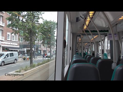Tramrit Marconiplein - Rotterdam Centraal, RET Lijn 4 in 2019
