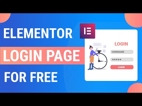 How To Make A Login Page Using Elementor For Free | Wordpress Custom Login