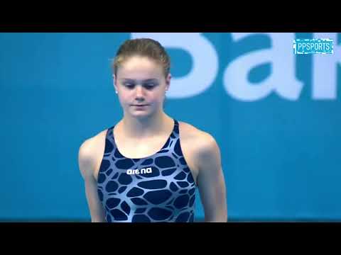 Anne Vilde TUXEN (Norway) l 1m Platform — European Diving Championships