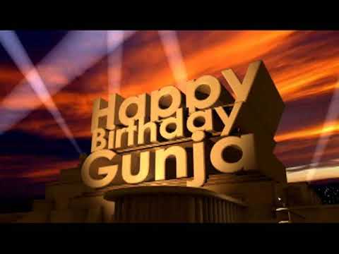 Happy Birthday Gunja