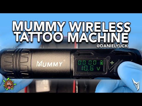 Unboxing and Review of the Mummy Wireless Tattoo Machine
