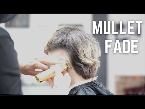 How to Modern Mullet Side Taper Fade Haircut Tutorial