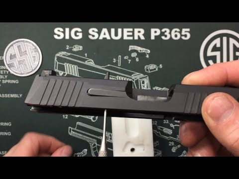 Sig Sauer P365 extractor removal and installation