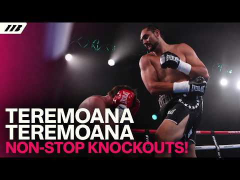 Undefeated giant heavyweight Teremoana | Non-Stop KOs | Matchroom Boxing