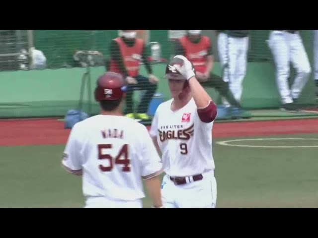 【ファーム】イーグルス・ディクソン バックスクリーンに飛び込む2ランホームラン!! 2021/6/27 E-M(ファーム)