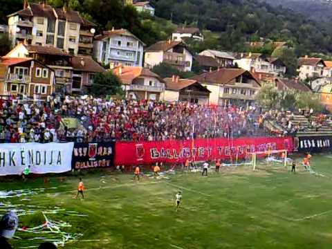 Tifozet e Shkendijes - Ballistet ne ndeshje