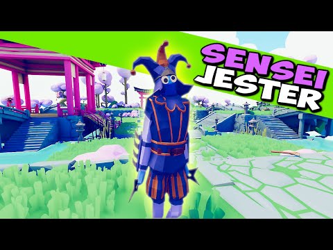 Fusion! Sensei Jester vs Every Faction - TABS MODS GAMEPLAY | Totally Accurate Battle Simulator