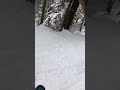 10FT DROP ON SKIS!||Smugglers Notch #shorts #letsgo #ski