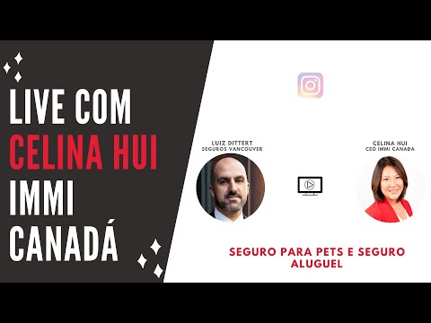 , title : '🔴"Live" com Celina Hui da Immi Canadá - Seguro para Pets e Seguro Aluguel🔴#planocanada #canada'