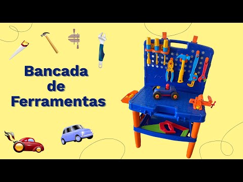 Bancada de Ferramentas Infantil | Children's Tool Table