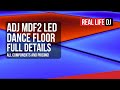 ADJ MDF2 LED Dance Floor Real Life DJ