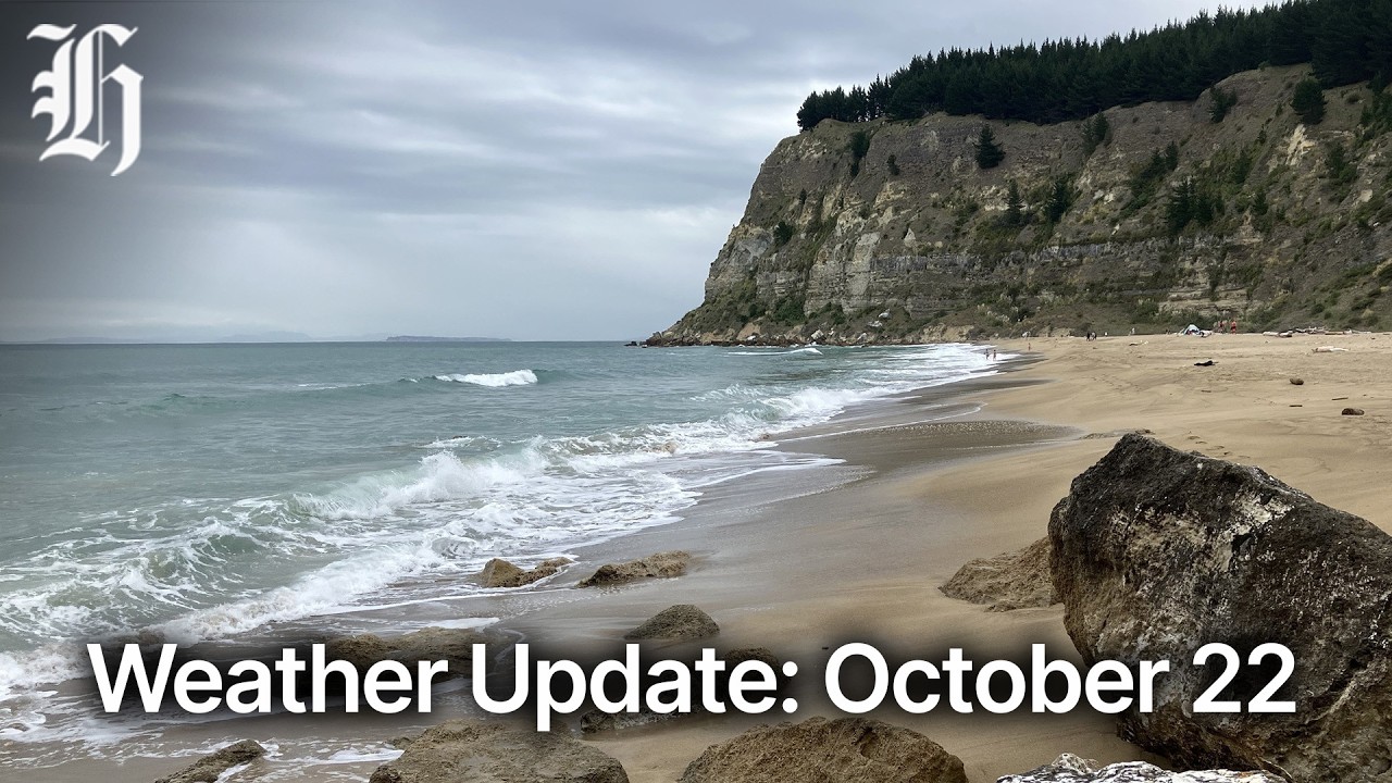 MetService morning weather update: October 22, 2026