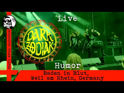 Live DARK ZODIAK (Humor) 2021 - Baden in Blut, Weil am Rhein, Germany, 24 Jul