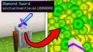 What happens if you grind a 1 Million level item in minecraft?