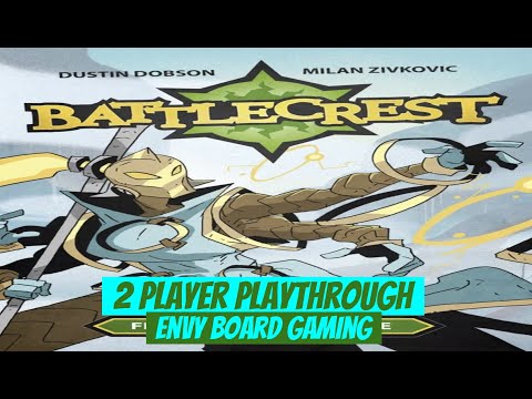 Battlecrest Board Game Playthrough