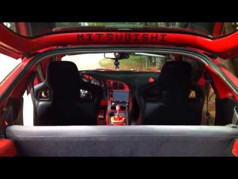 Racing seat install 98 eclipse (home made bracket)