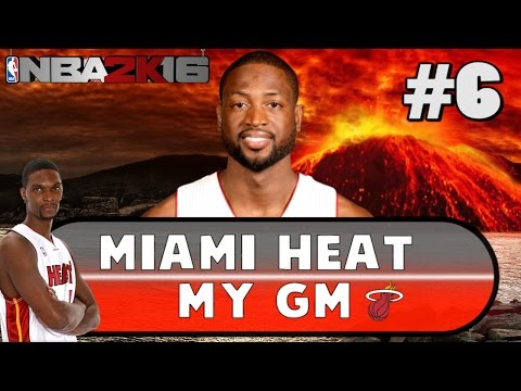 NBA 2K16 Miami Heat MY GM Ep. #6 - INJURIES + SWAGGY P!